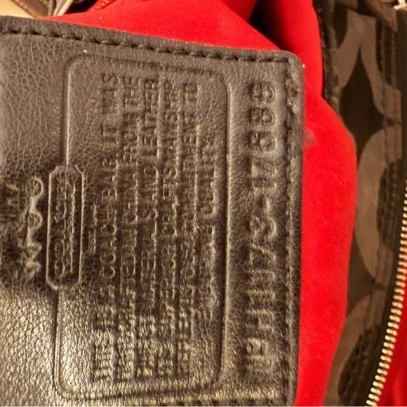 Coach Black and Gray Shoulder Bag - Picture 3 of 9